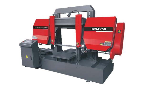 龙泉驿GW4250双柱龙门卧式带锯床